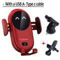 Smart Auto-Clamping Wireless Car Charger Mount