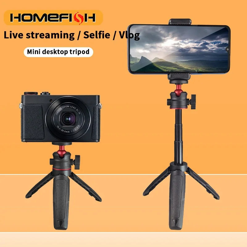 Portable Extendable Tripod & Selfie Stick for Smartphones and Cameras