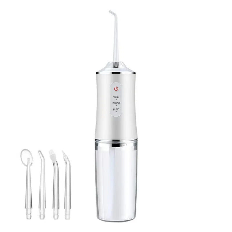 Oral Irrigator Dental Water Flosser – Rechargeable Portable Water Jet Teeth Cleaner