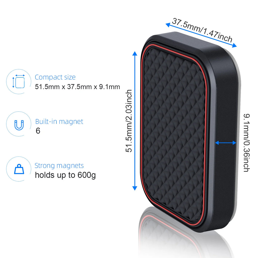 Universal Magnetic Car Phone Holder – Strong Grip & 360° Rotation