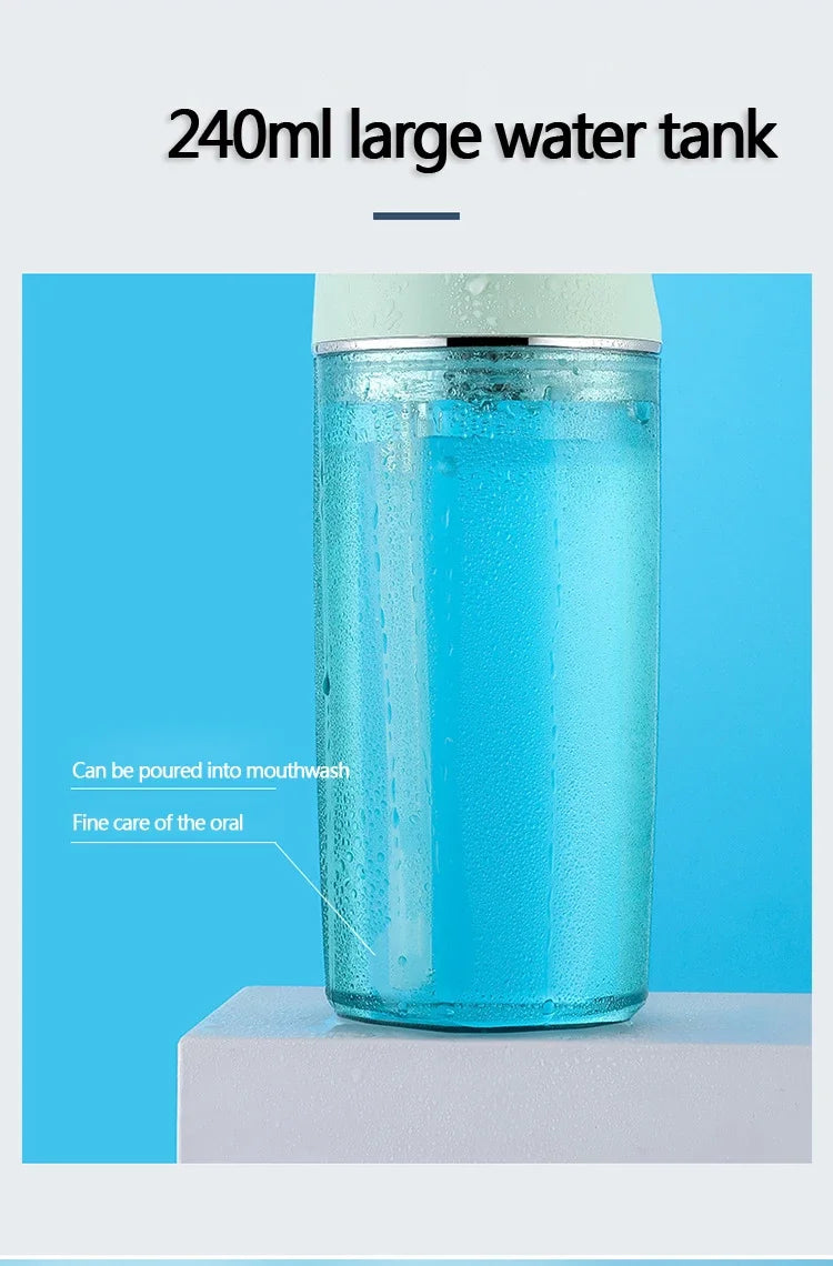 Oral Irrigator Dental Water Flosser – Rechargeable Portable Water Jet Teeth Cleaner