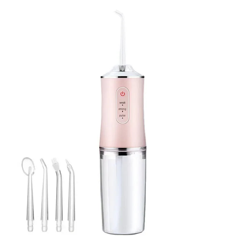 Oral Irrigator Dental Water Flosser – Rechargeable Portable Water Jet Teeth Cleaner