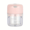 2026 250ml Mini Rechargeable Garlic Chopper Meat Grinder Durable and Sturdy Suitable for Crushing Garlic Chili Onions Minced Mea