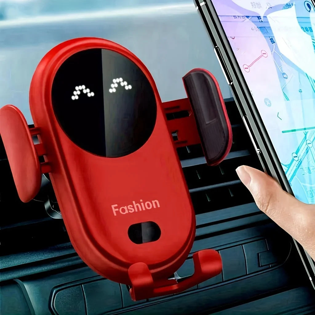 Smart Auto-Clamping Wireless Car Charger Mount