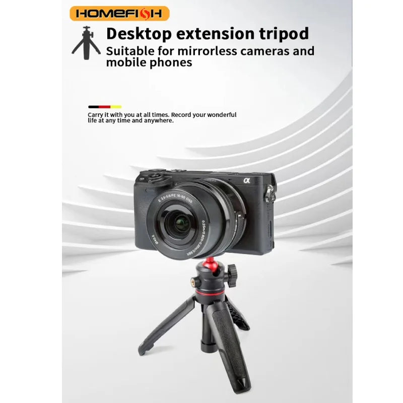 Portable Extendable Tripod & Selfie Stick for Smartphones and Cameras