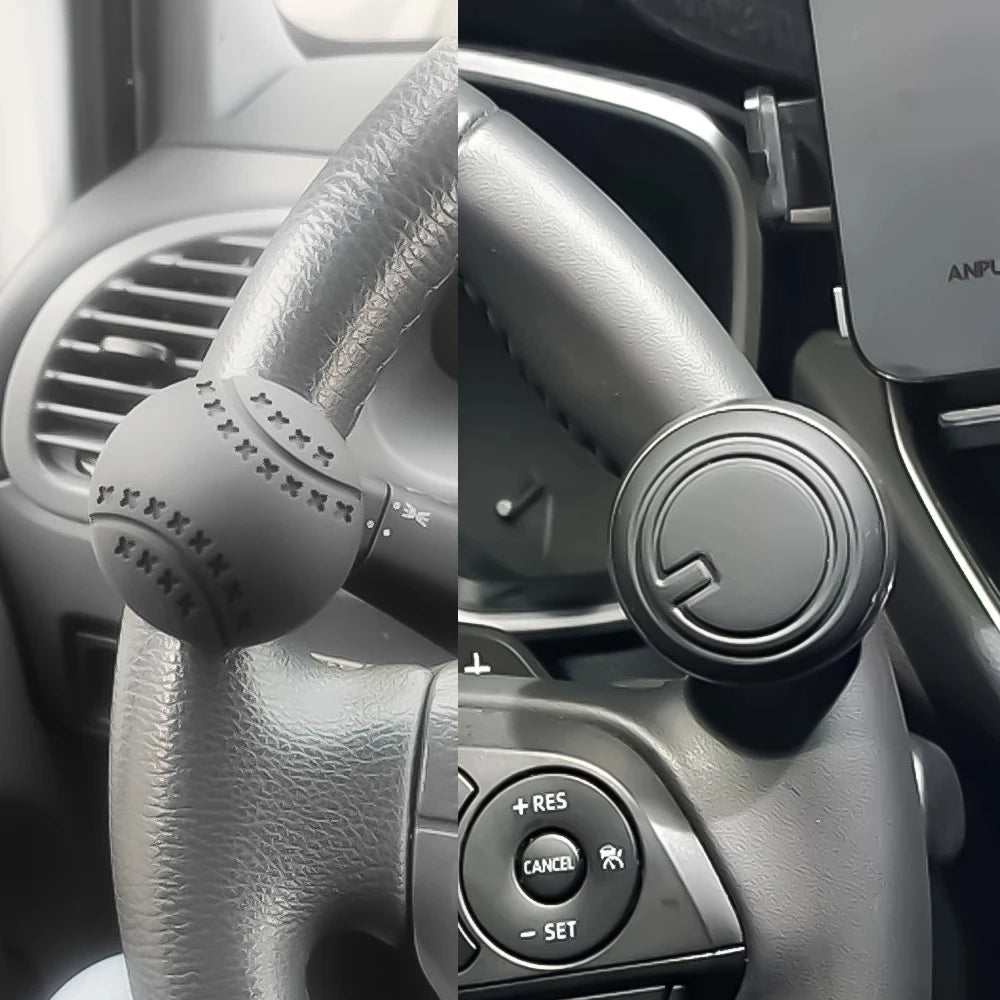 360° Steering Wheel Spinner Knob – Universal Car Steering Aid for Easy One-Hand Driving