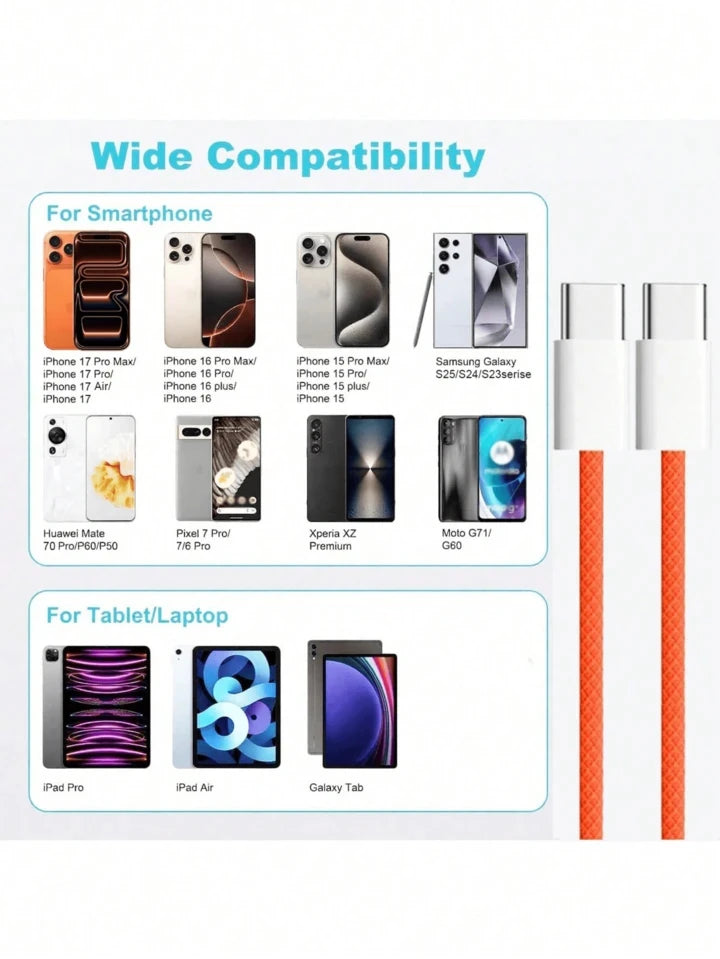 Premium Fast Charging Cable – Durable Braided USB Charger Cable