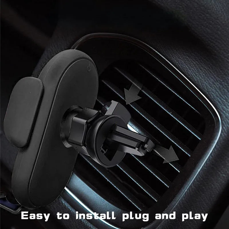 Smart Auto-Clamping Wireless Car Charger Mount