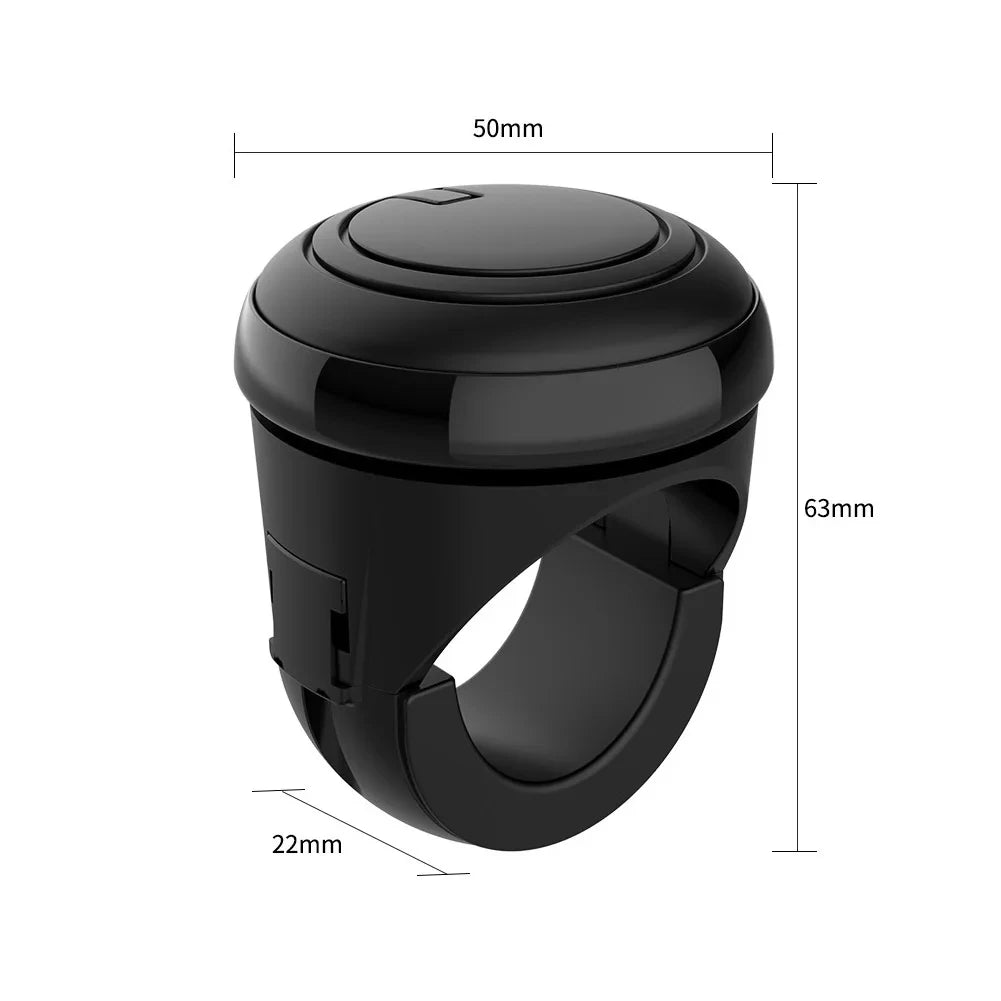 360° Steering Wheel Spinner Knob – Universal Car Steering Aid for Easy One-Hand Driving