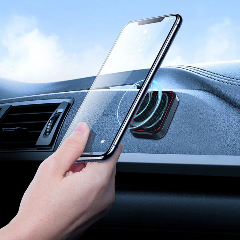 Universal Magnetic Car Phone Holder – Strong Grip & 360° Rotation